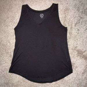 Maurices Black Fitted Sleeveless Tank Top